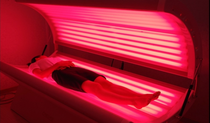 コラーゲンの生産の反老化のための惑星の適性の赤灯療法のベッド