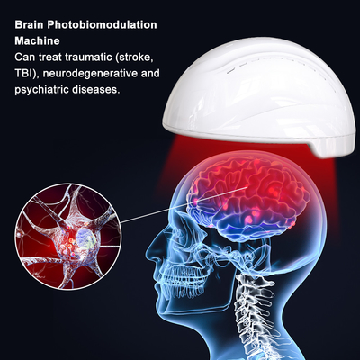外傷性事象（脳卒中、外傷性脳損傷、および全虚血）用の光線療法光生体調節ヘルメット