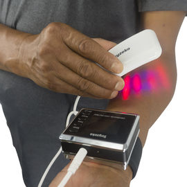 Hypertention/蟹座レーザーの治療装置、赤く/青ライトが付いているレーザー療法の腕時計