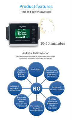 リチウム電池の高血圧レーザー療法の腕時計の造り