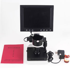 多彩なLEDスクリーンが付いている生化学的な分析のMicrocirculationの顕微鏡の血液検査機械